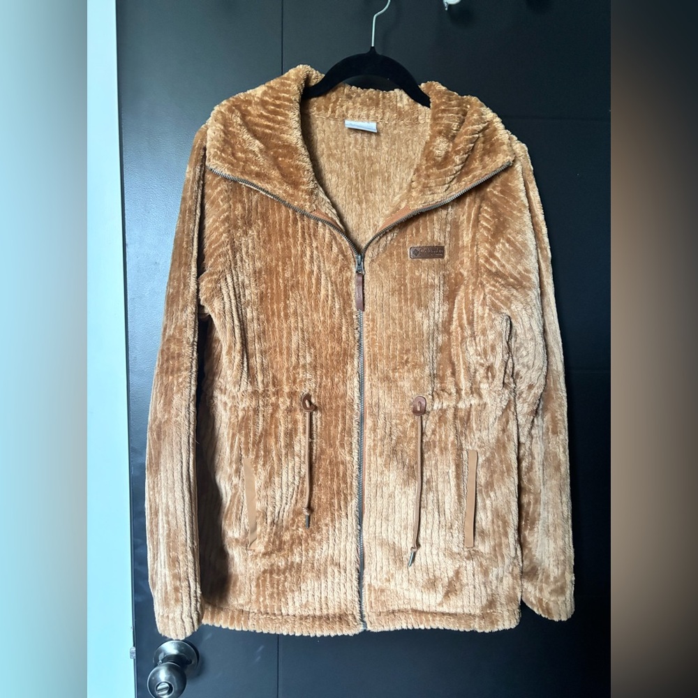 Tan Teddy Jacket Columbia